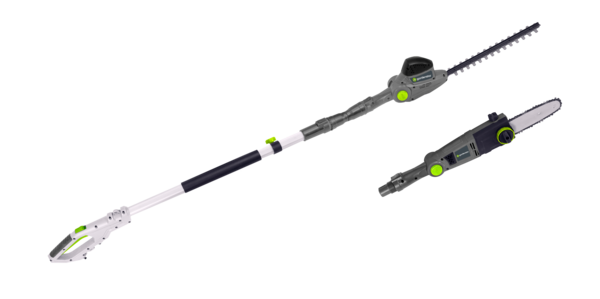  2 En 1 Télescopique : Taille-Haie 450 W Et Élagueuse 710 W  code EAN 3665257609771 