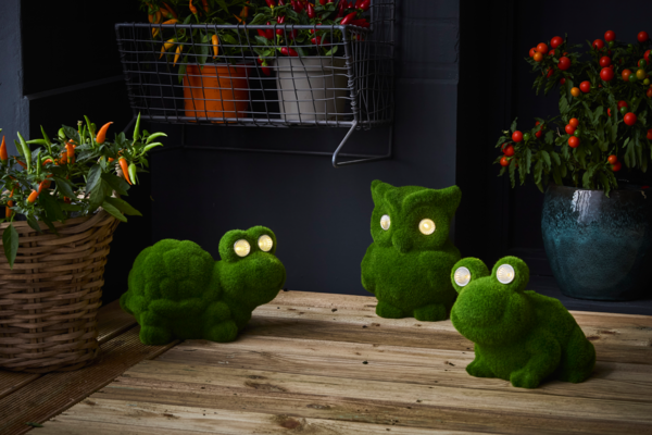  Animal Luminaire Solaire Led H.15 Cm code EAN 3665257614553 