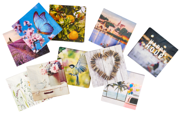  Le Lot De 20 Serviettes 3 Plis 33 Cm Actuel code EAN 3665257638740 