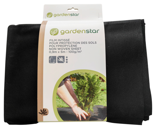  Film De Paillage 0,9 X 5 M Gardenstar code EAN 3665257642686 
