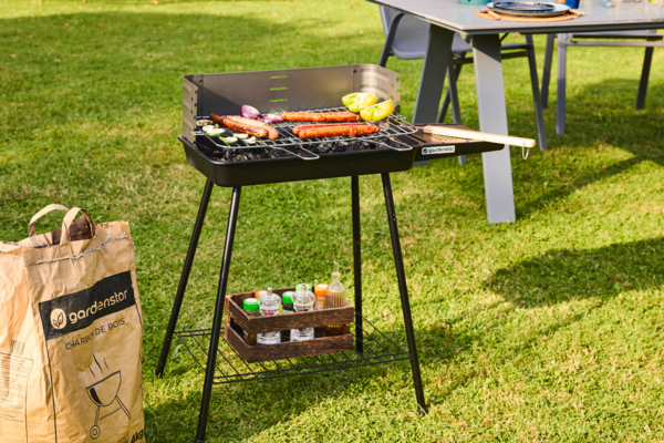  Barbecue Charbon Gardenstar code EAN 3665257644642 