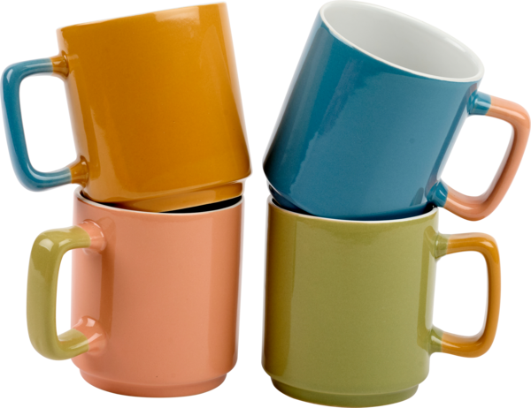 MUG 30 cl bicolore actuel