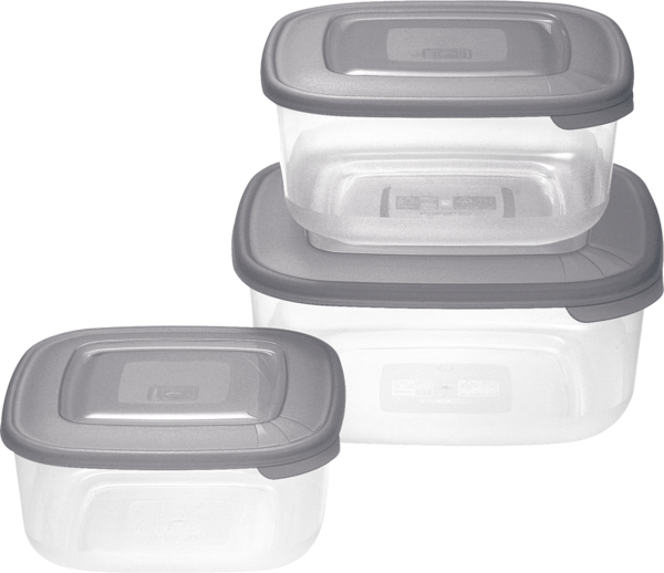 Set De 3 Boites En Plastique Actuel