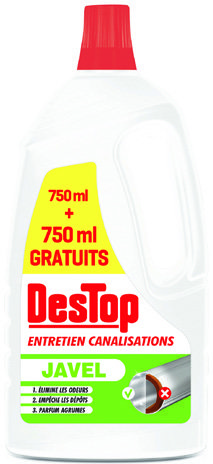 GEL ENTRETIEN CANALISATIONS(1)(2) “ DESTOP” 3665468000084 