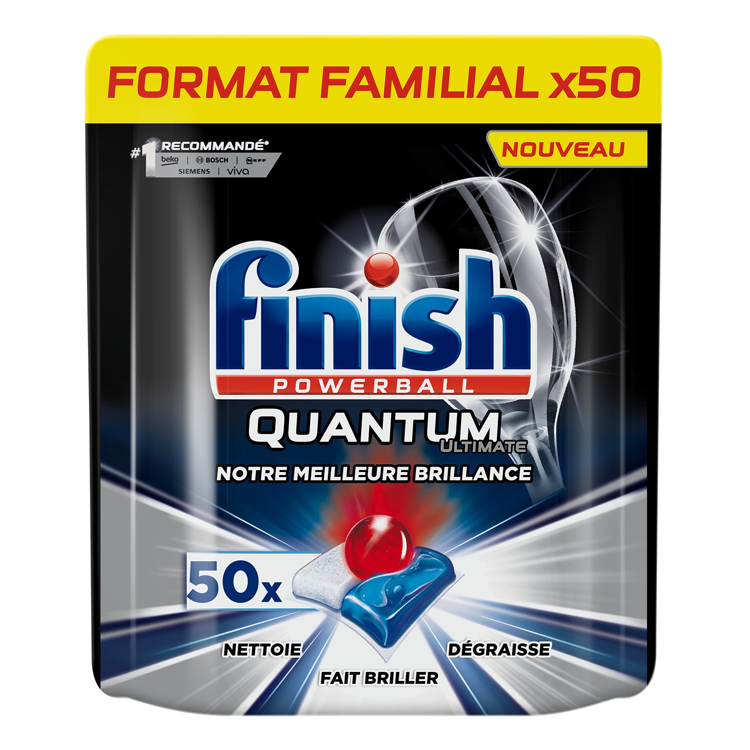 Tablette lave-vaisselle quantum ultimate