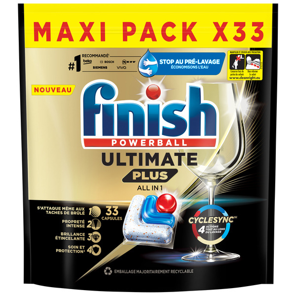 Capsules lave-vaisselle Ultimate Plus 