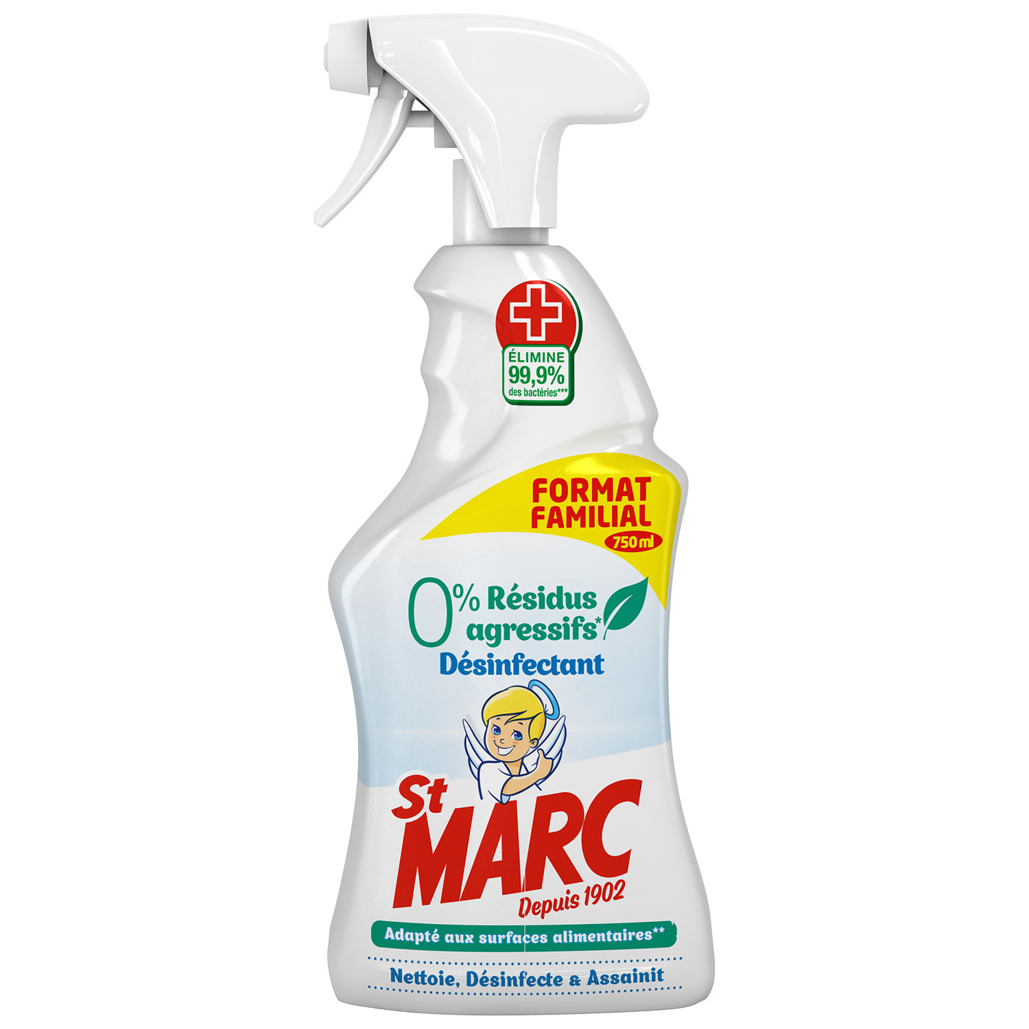 Spray résidus agressifs désinfectant SAINT MARC