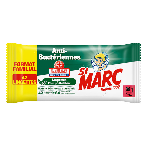 Lingettes nettoyantes