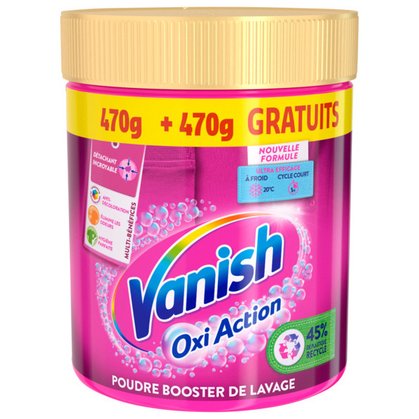 DÉTACHANT OXI ACTION POUDRE  
