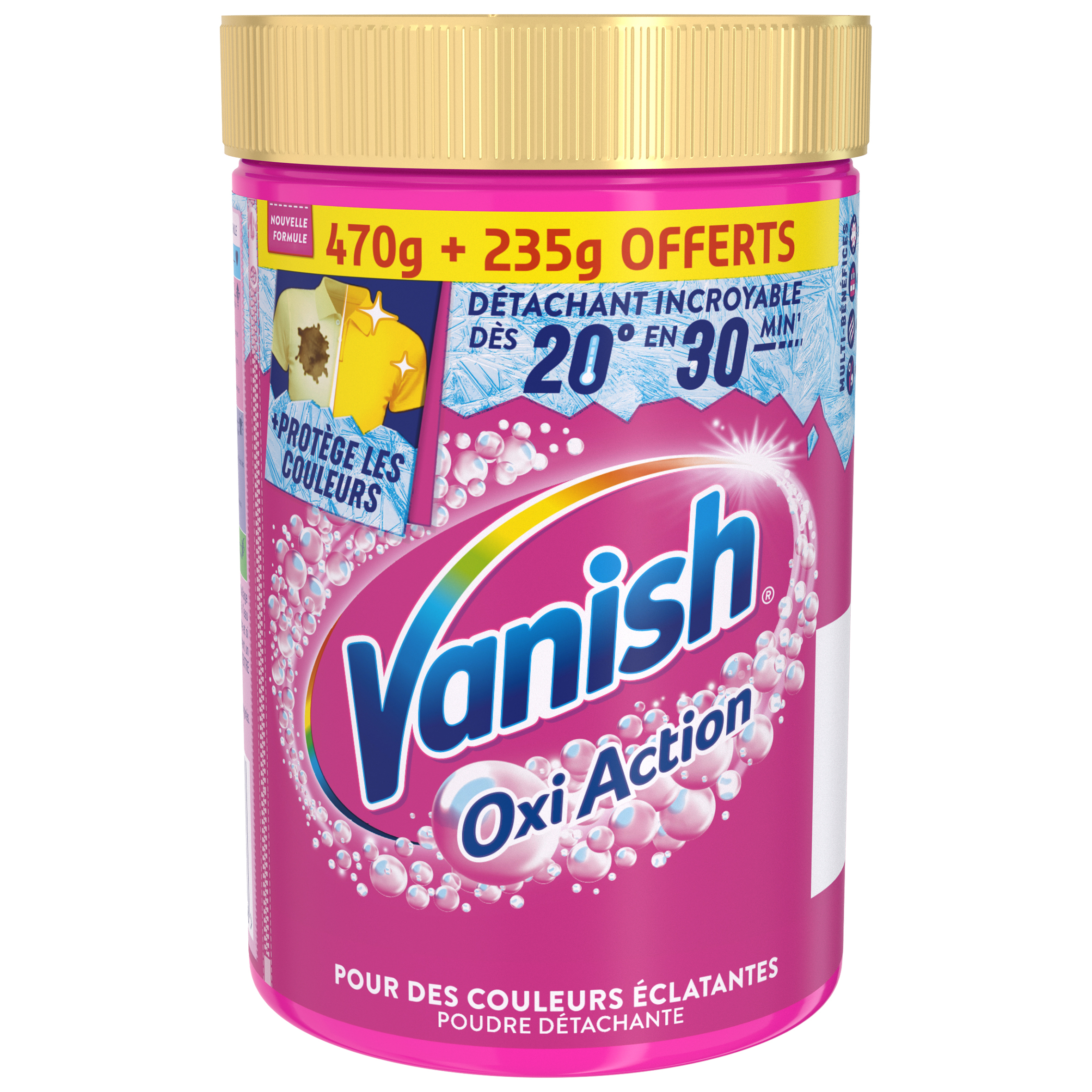 VANISH DÉTACHANT OXI ACTION POUDRE code EAN 3665468701158 