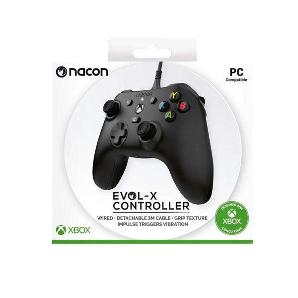  La Manette Xbox Evol-X Ou Evol-Xw code EAN 3665962022421 