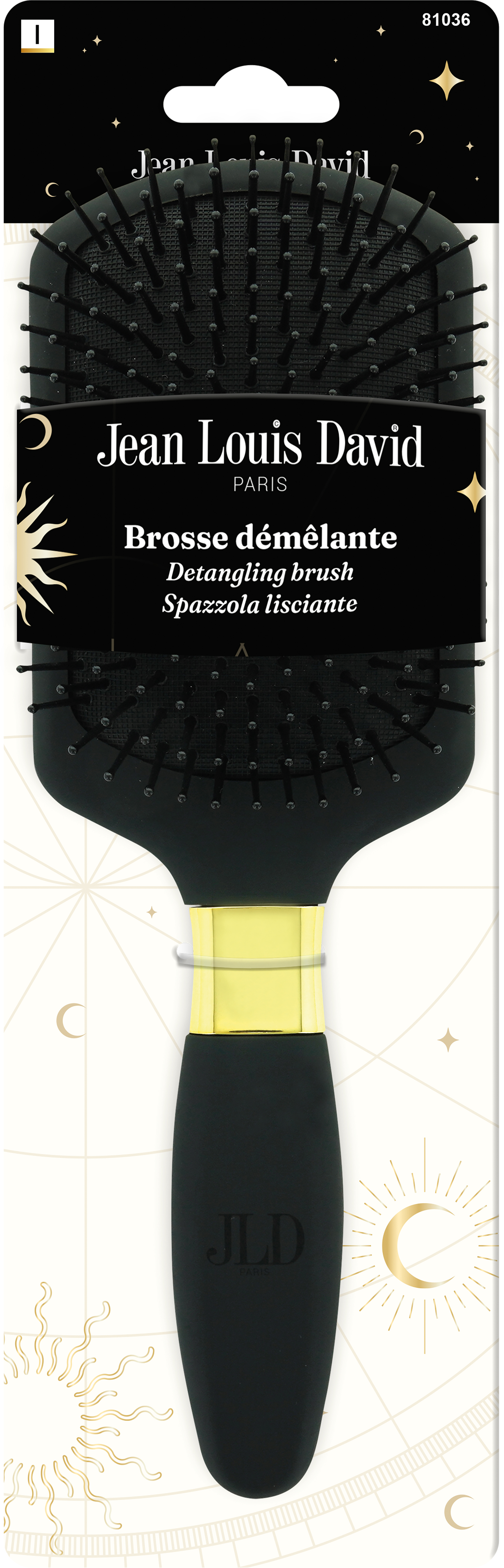 BROSSE DÉMÊLANTE BLACK & GOLD