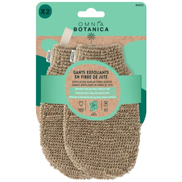  Omnia Botanica Gants Exfoliants En Jute code EAN 3666085820017 