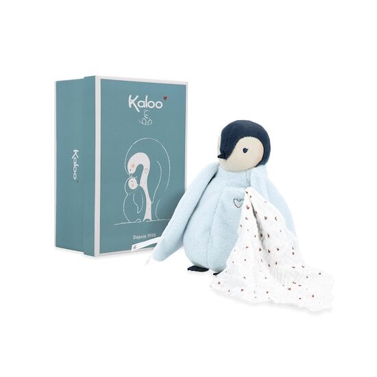 Kaloo Peluche à bisous manchot Bleu  code EAN 3666502120027 