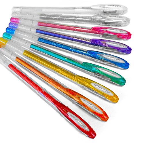 UNI-BALL SIGNO - um-120sp - Lot de 9 stylos rol...