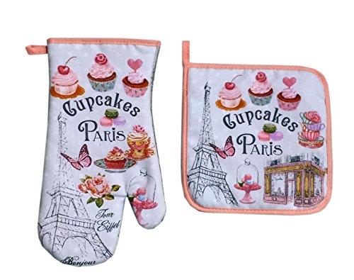 PARIS GLAM Paris Glam GM15 Cupcake Gant/Manique Coton Multicolore 29,5 x 17 cm code EAN 3683080054513 