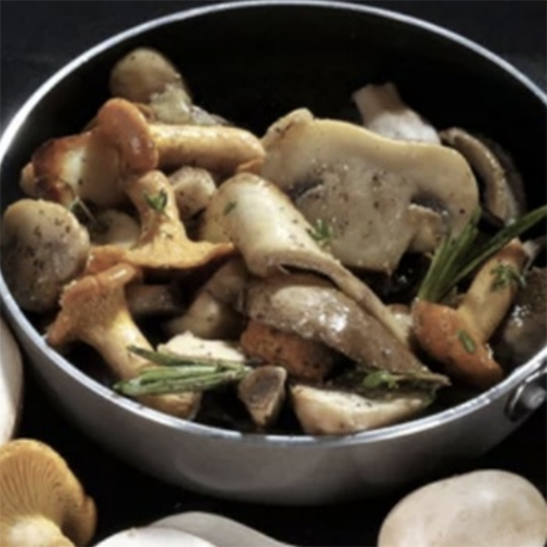 LES DÉLICES DE MENDÈS POÊLÉE DE CHAMPIGNONS code EAN 3698574985214 