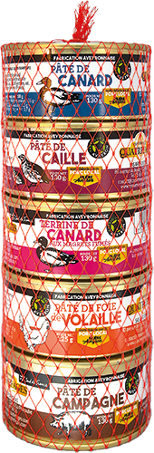 QUATREFAGES ASSORTIMENT DE 5 BOÎTES DE PÂTÉ code EAN 3698626 