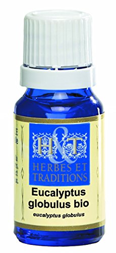 Herbes & Traditions  Herbes et Traditions Huile Essentielle Eucalyptus Globulus Bio 10 ml code EAN 3700006517980 