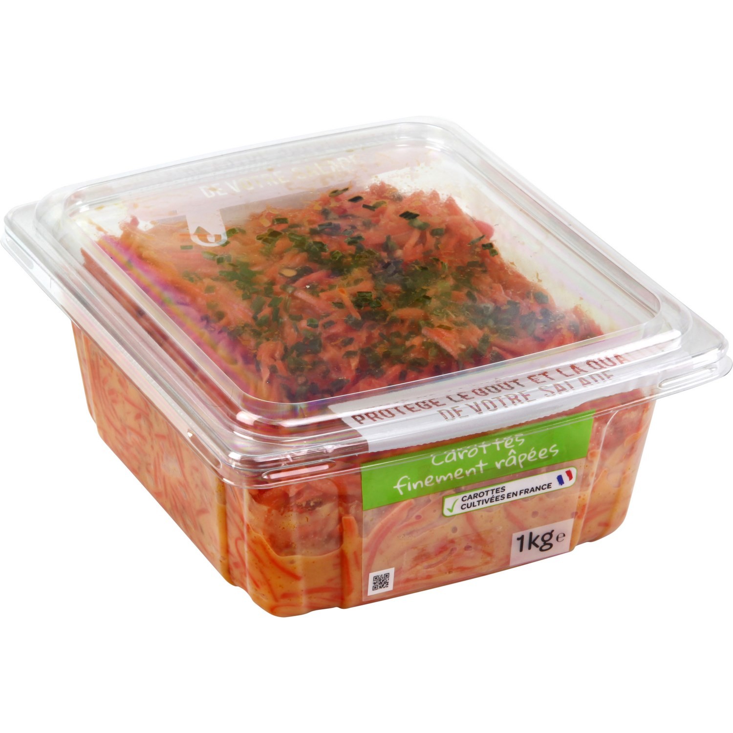 Carottes râpées en sauce 