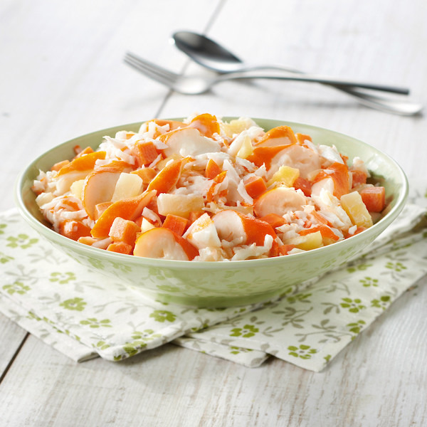 Duo ananas et carottes au surimi   3700009211472 (3700009211472)