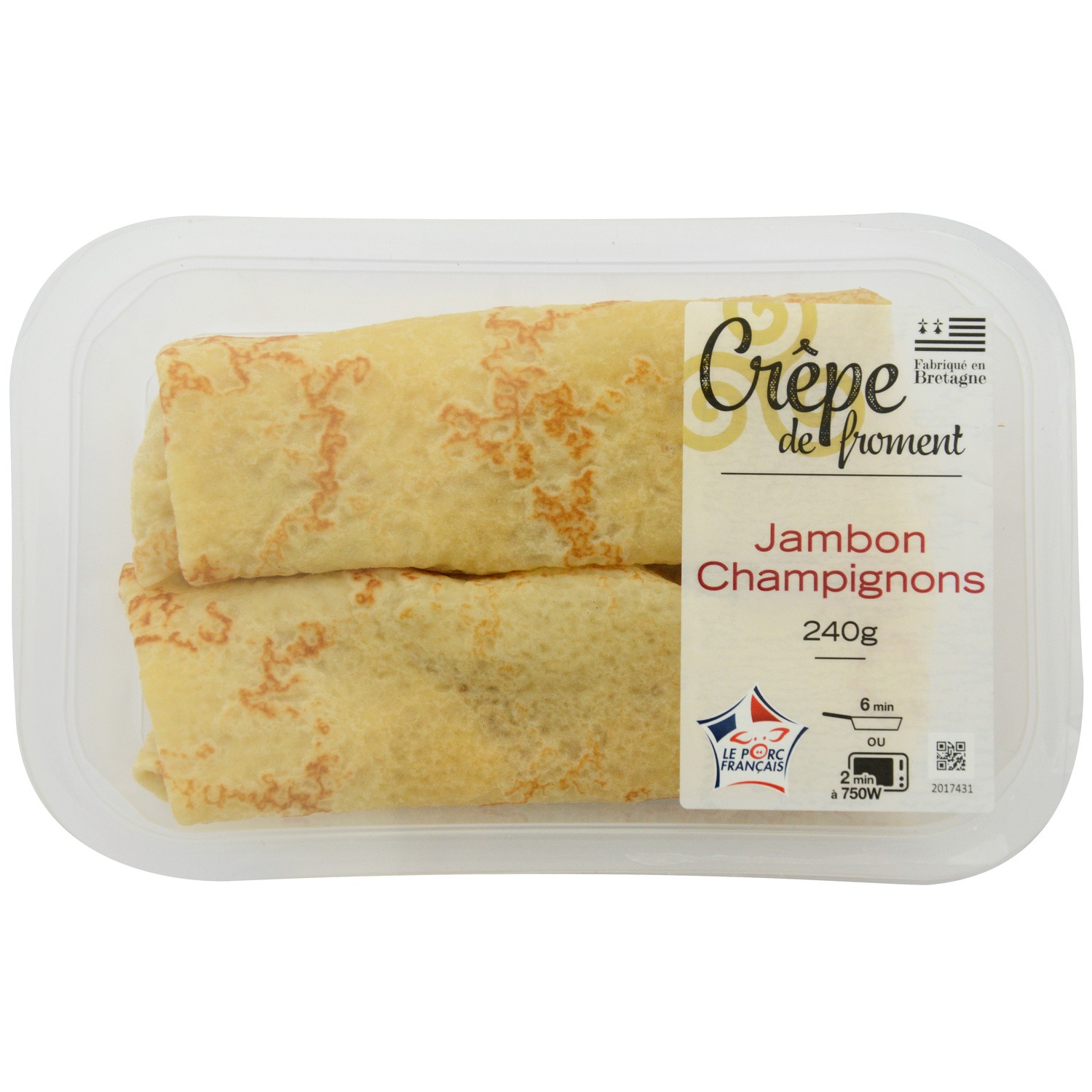 Crêpes jambon champignons MIX BUFFET