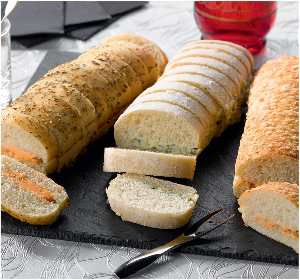  3 MINI PAINS PRÉFOU À L’HUILE D’OLIVE “MIX BUFFET” code EAN 3700009259016 