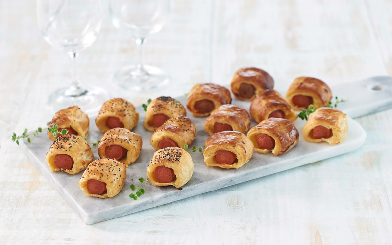  FE 16 MINI FEUILLETÉS SAUCISSES  code EAN 3700009259344 