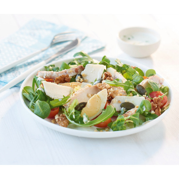  Salade Mezze filet de poulet et œuf code EAN 3700009264232 