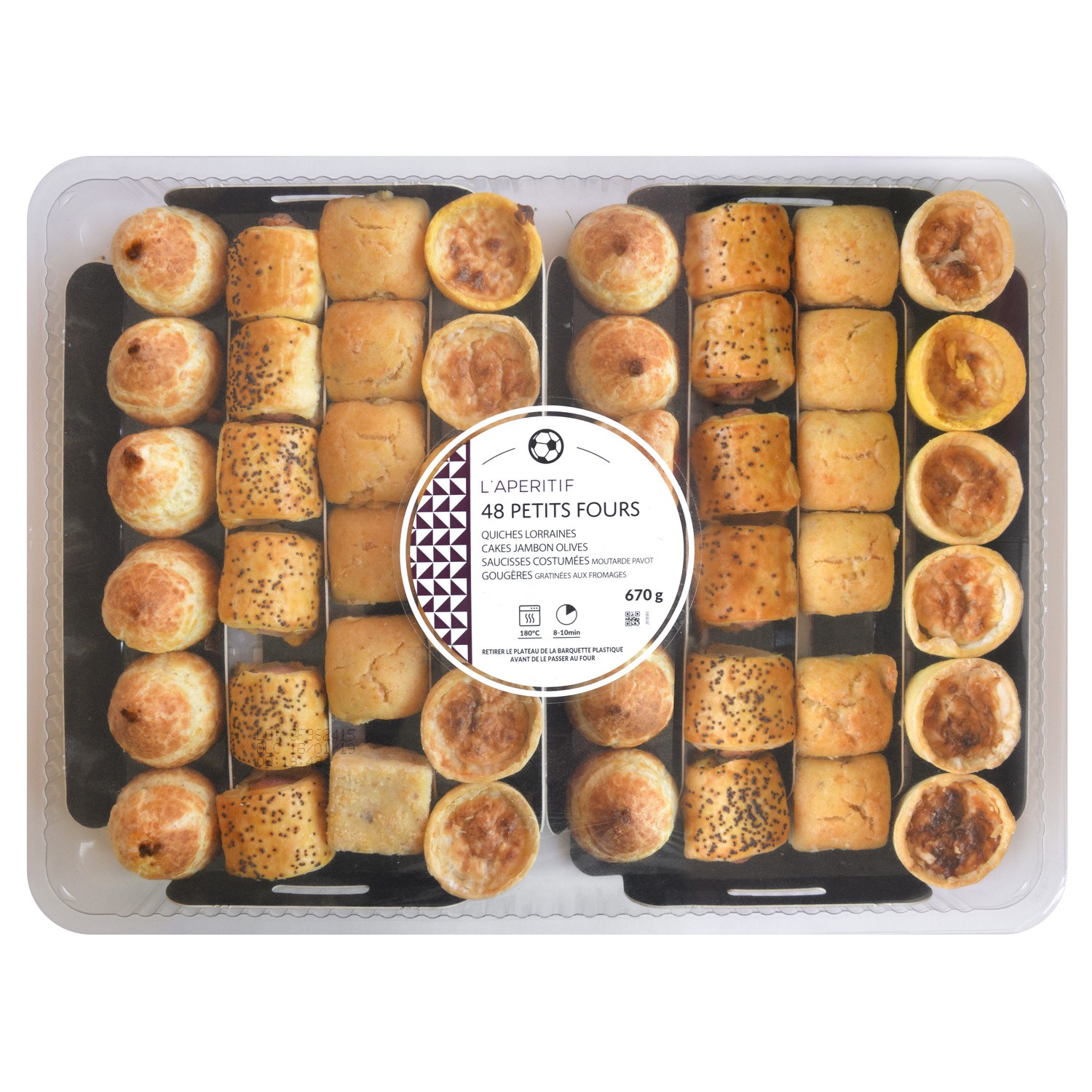 MIX BUFFET Petits fours L'Apéritif  code EAN 3700009264898 