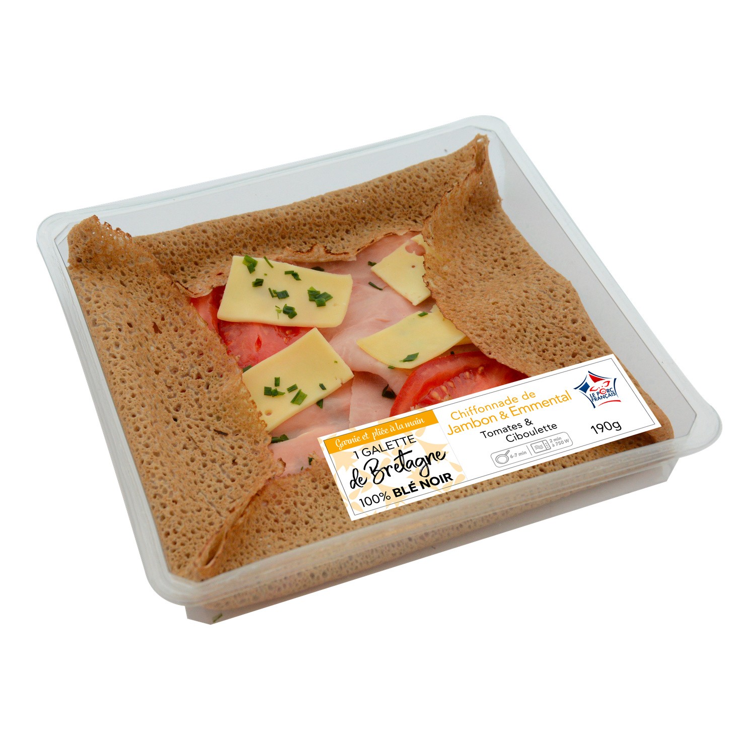 Galette jambon & Emmental 