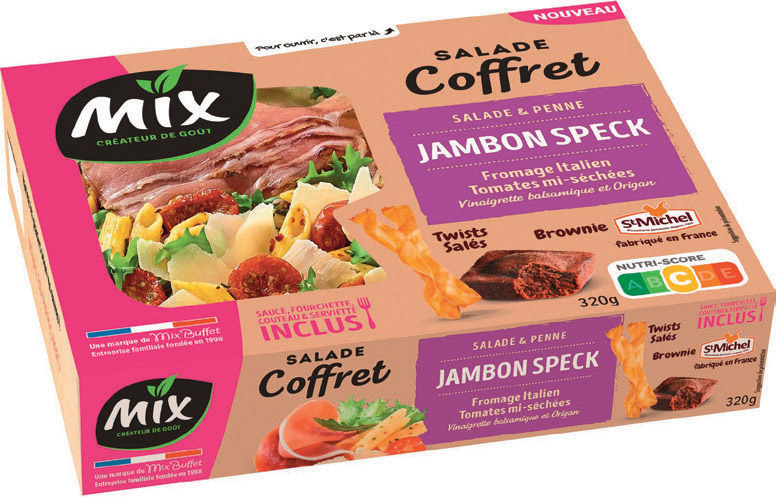 SALADE COFFRET  JAMBON SPECK mix