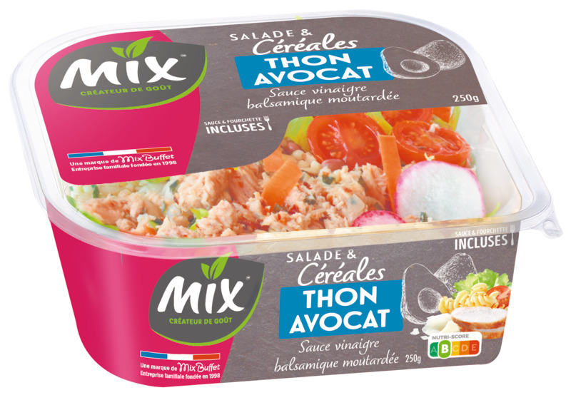 SALADE & CÉRÉALES THON AVOCAT Mix
