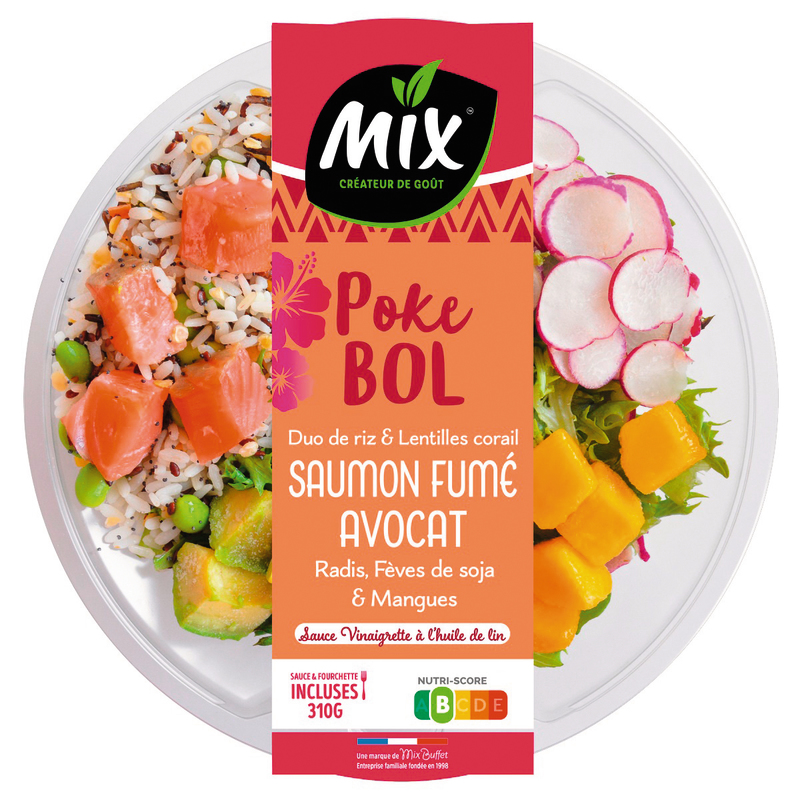 POKE BOL SALADE SAUMON AVOCAT Mix