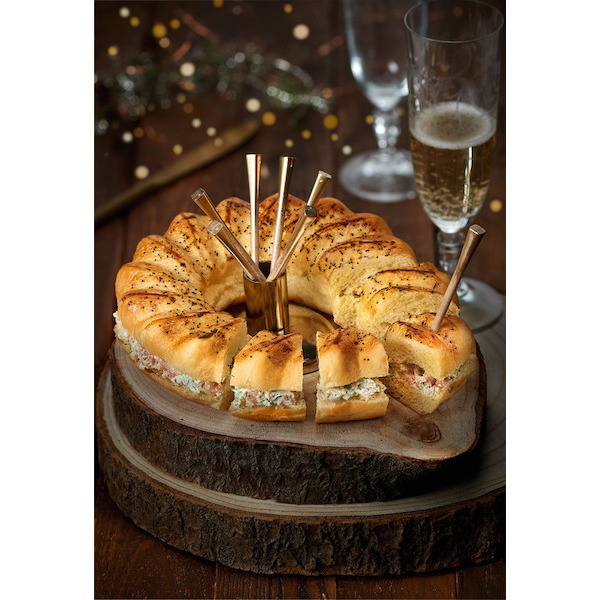 Couronne festive au saumon à partager (a) 3700009270486 (3700009270486)