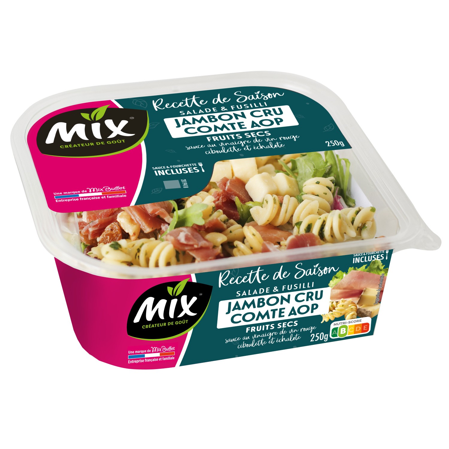 Salade jambon cru et comté AOP MIX BUFFET