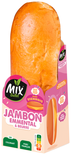 SANDWICH MINI VIENNOIS JAMBON EMMENTAL
