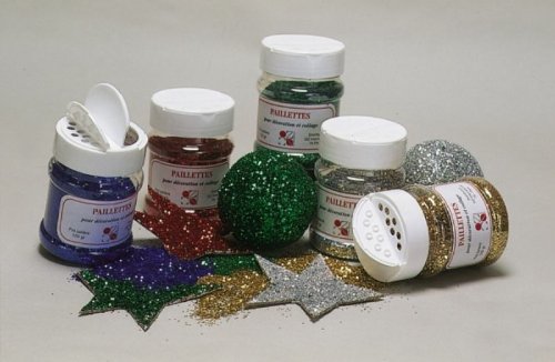 - paillettes scintillantes en pot saliere 150g ...