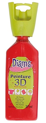 Peinture Diams 3D - Brillant Rouge Profond