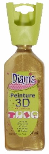 Peinture Diams 3D - Nacré or antique