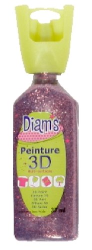 Youdoit Peinture 3D multisurface - Pailletée rose code EAN 3700010409547 