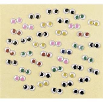 Oz International - Sachet de 100 yeux mobiles, ...