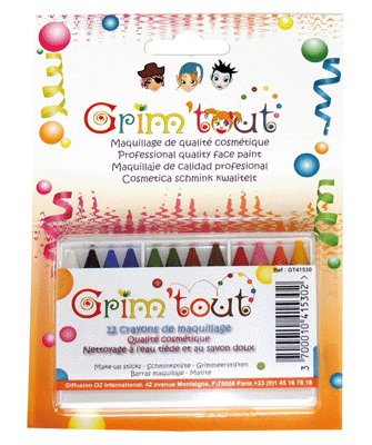 Oz international - 12 crayons de maquillage - G...