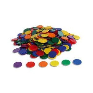 Oz International - Lot de 500 jetons opaques, c...