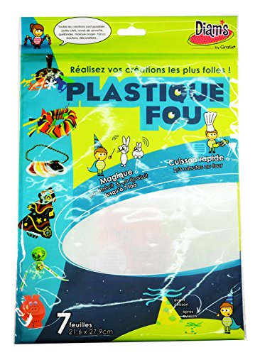 Di42262  feuilles poncées plastique fou transpa...