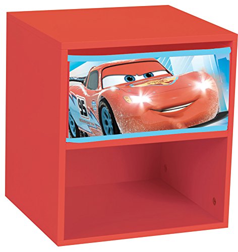 Fun House 712364 Disney Cars Chevet avec  Tiroi...