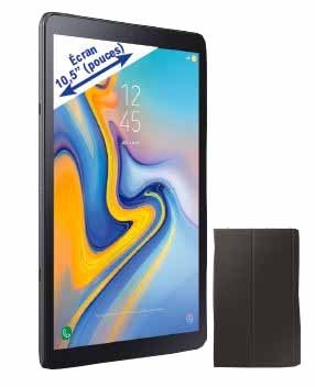 GALAXY TAB A 10.5” NOIR + COVER