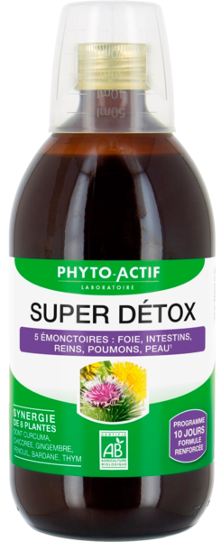  Phyto-Actif Cocktail Super Détox 5 Émonctoires Bio code EAN 3700067373402 