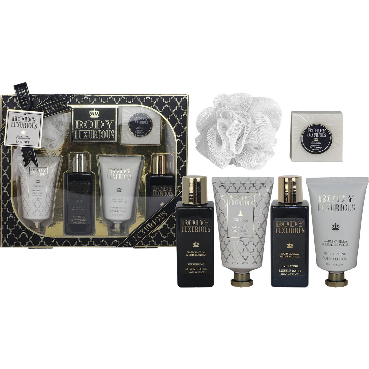 Coffret de bain pleasure Black luxurious GLOSS!