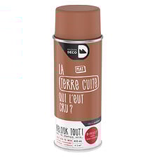 Peinture aérosol relook tout terre cuite mat 400ml